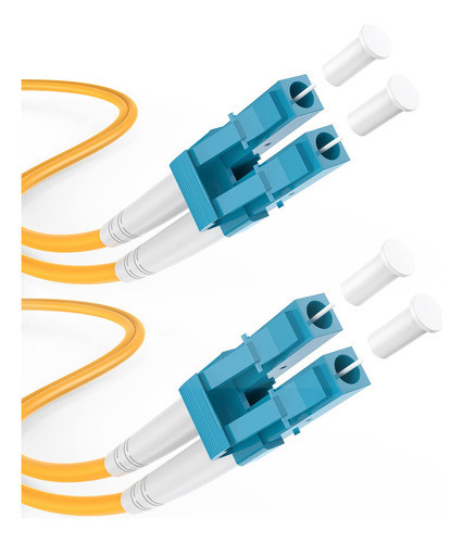 Cable De Conexion De Fibra Lc A Lc, 9.8 Ft 10 Pies De Fibra 0