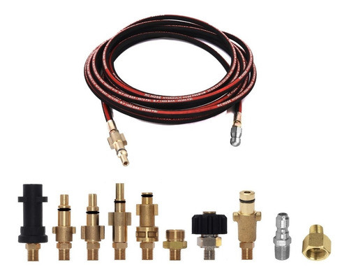 Manguera + Pico Destapa Cañerias X 15mts Varias Marcas 0