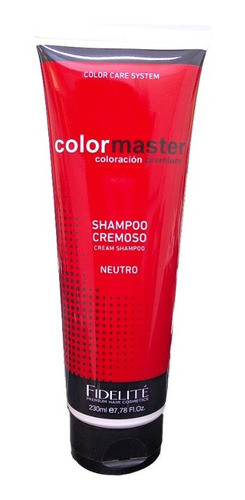 Fidelité Colormaster Shampoo Cremoso Neutro Ph 6,5 230ml X3 1