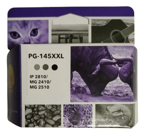 Cartucho Compatible Tinta  Pg-145xl (300 Pag) Negro P/ Canon 0