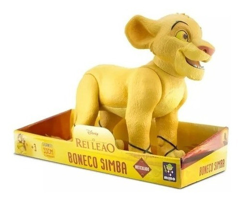 Juguete Muñeco Ariculado Simba Rey Leon 45cm Disney P 0
