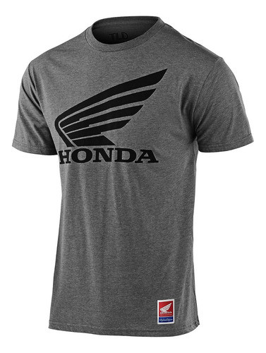 Remera Honda Institucional Hombre 2023 Negra/gris/blanca 0