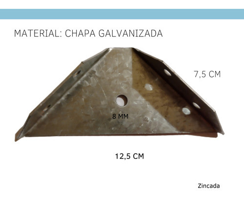 Soporte Para Alacena Mueble Escuadra Angulo  Con Alas X 4 0
