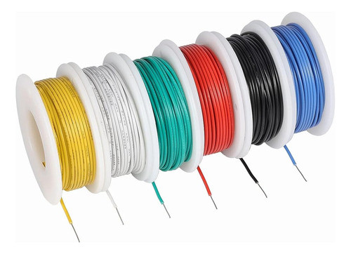 Tuofeng 30 Awg Alambre Cables De Conexión De Núcleo Sólido-6 0