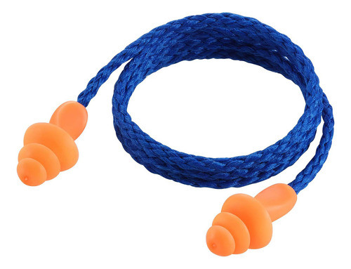 Tapones De Oido Con Correa Natacion Silicona Origami Estuche 0