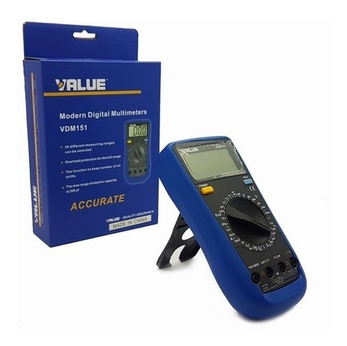 Tester Capacimetro Y Termómetro Value Vdm151 1