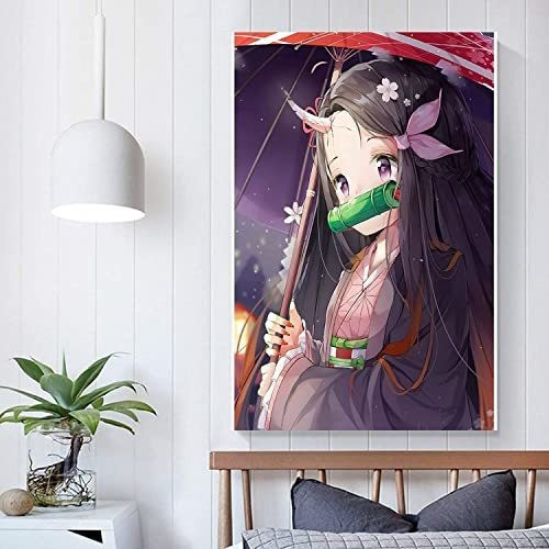 Pintura Por Diamante Anime Demon Slayer Nezuko 30x40 1