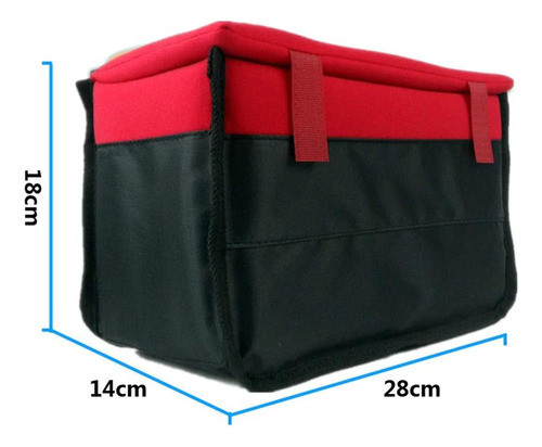 Estuche Para Camara Dslr A Prueba De Golpes-rojo 1
