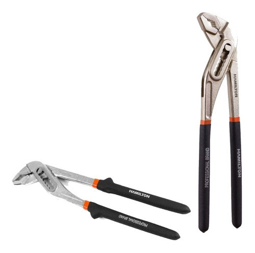 Pinza Pico Loro Doble Cremallera Hamilton Apl100 Acero Cromo 0