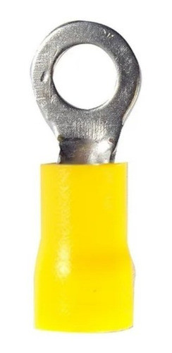 Pack 100u Terminal Preaislado Ojal Amarillo C3 5mm Nº 3047 0