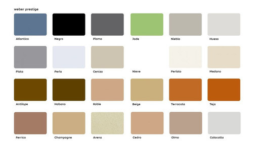 Pastina Weber Prestige Porcelanato 2kg Terracota Sibaco 1