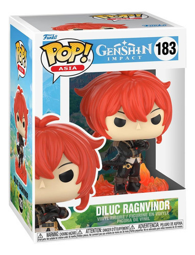 Funko Pop Genshin Impact Diluc Ragnvindr 0