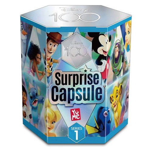 Yume Caja Capsula Sorpresa Disney 100 Muñeco Juguete Figura 1