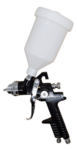 Soplete Pistola De Pintar A Gravedad 600cc Neumática Hvlp 0