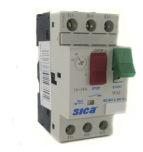 Guardamotor  M32 Trifasico 9 - 14 Amp /sica 0
