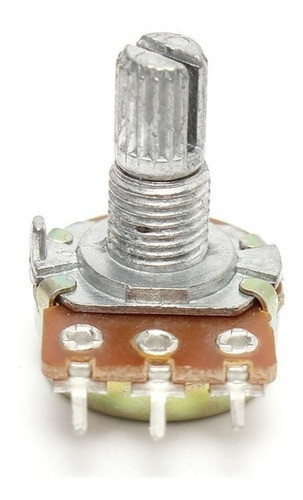 Potenciometro 500k Ohm Lineal Pote 15mm B500k Arduino Nubbeo 1