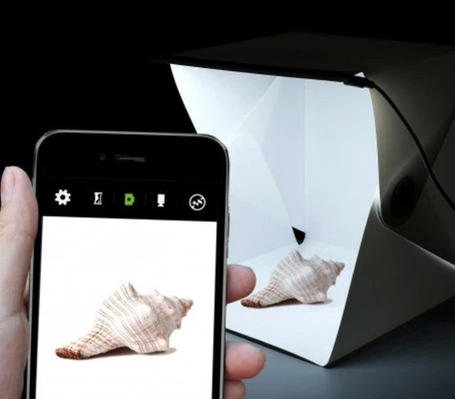 Caja De Luz Mini Estudio Fotografía Profesional Led 1