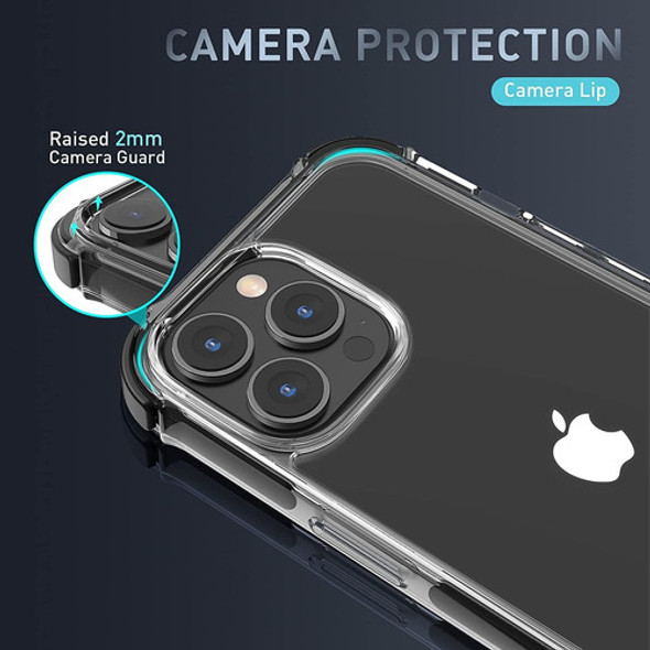 Funda Compatible Con iPhone 13 Pro Transparente Y Resistent 1