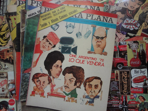 Primera Plana Año 1972 Cine Argentino 72 Gombrowicz 0