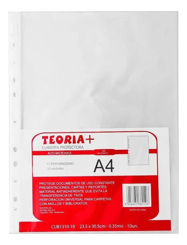 Fundas Trasparentes A4 + X100 Unidades 0