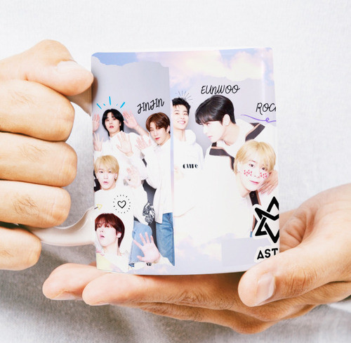 Plantilla Tazas Astro Kpop Coreano Diseños Para Sublimar 0