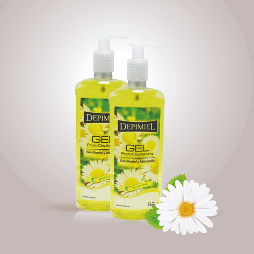 Depimiel - Gel Refrescante Post-depilatorio 475 G X 12 1