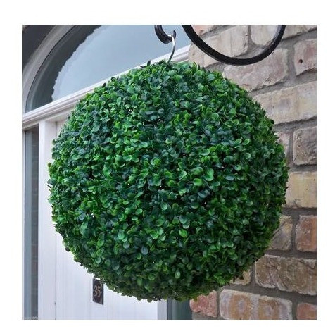 Esfera Decoracion Cesped Artificial 18cm Bola Bocha Topiaria 1