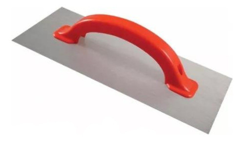 Llana Lisa Metalica Yesera 30x12 Mango Plastico Reforzado 0
