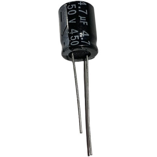 Capacitor Electrolitico 4,7uf X 450v Pack X5 Unidades 0