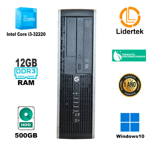 Torre Pc Intel Core I3 - 12gb Ram - 250gb Hdd - Wifi 1