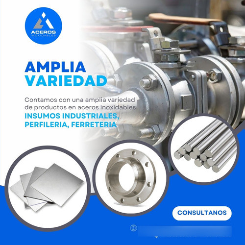 Angulo Aceros Inoxidable 304 3.17 Mm X 38.1 X 6.00 Mts 1