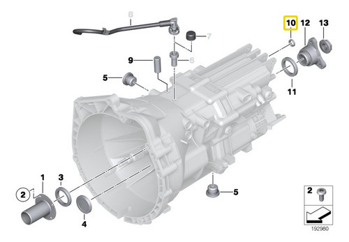 Reten Caja Cambios Manual Para Bmw Serie 3 E46 318ci N42 1
