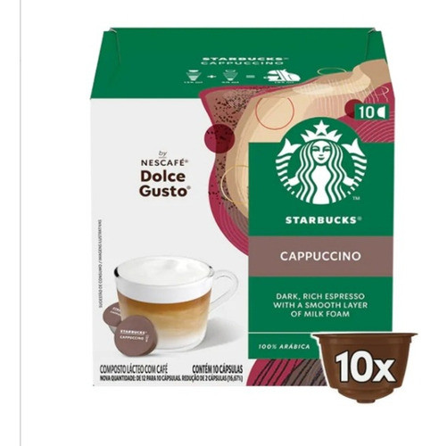 Starbucks Cappuccino En Capsulas Para Dolce Gusto 0