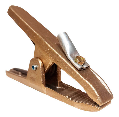 Pinza De Masa Bronce 300 Amp Soldadora 1