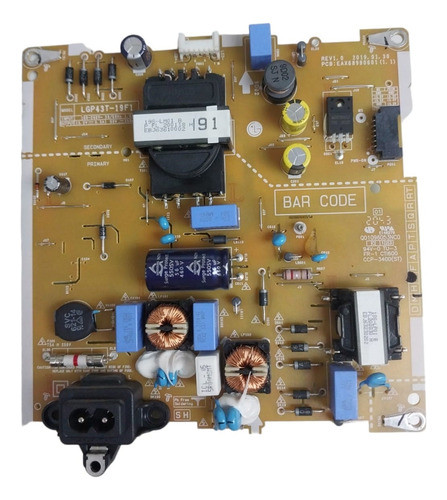 Fuente LG 43lm6300 0