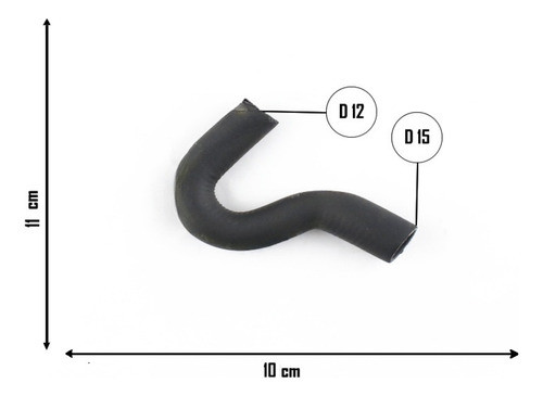Manguera Ventilacion Carter Ford Escort 1.6 88/92  - 4047 1