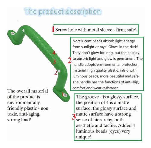 Yyiwhmy2 Patio De Recreo De Seguridad Mango De Cuentas Lumin 1