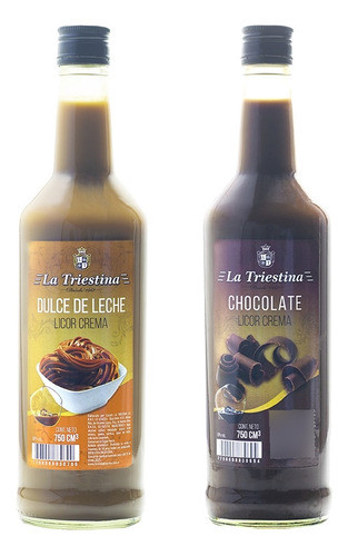 Licor Dulce De Leche Chocolate Cremosos Suave 0