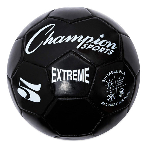 Champion Sports Extreme Series Balón Fútbol Talla 5 Negro 0