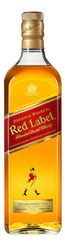Whisky Johnnie Walker Red Label 1l X2 Zetta Bebidas 1