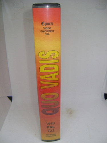 Pelicula Vhs Quo Vadis  Original Peter Ustinov Robert Taylo 1
