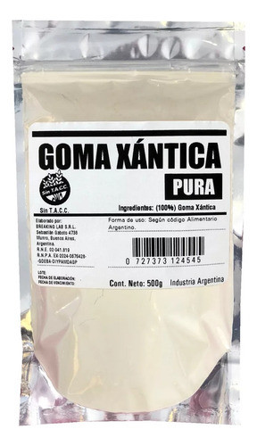 Goma Xántica Xantana Sin Gluten 500 G - Cocina Celíaca 0
