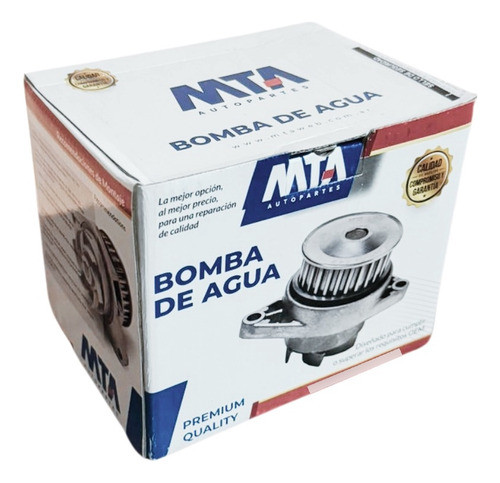 Bomba De Agua Ford Escort/fiesta 1.8d  Polea 72mm 0