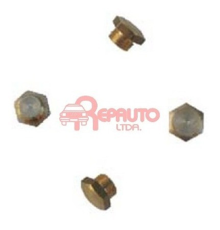 041.0617 Conexión Tapón Volkswagen Gol Ø 10.00 Mm C/u (x4) 1