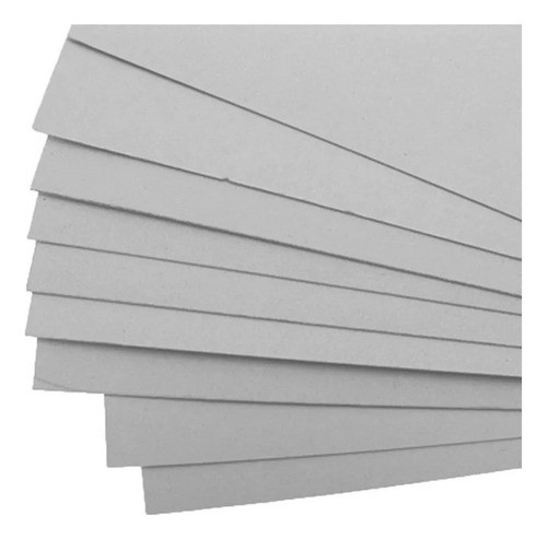 Carton Gris 70x100 X 1mm De Espesor X 5 Unidades 0