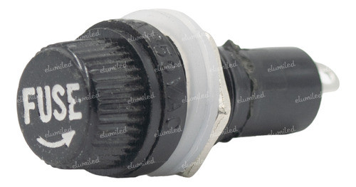 3 Portafusible Gabinete Chasis Panel Fusibles De 20x5mm 0