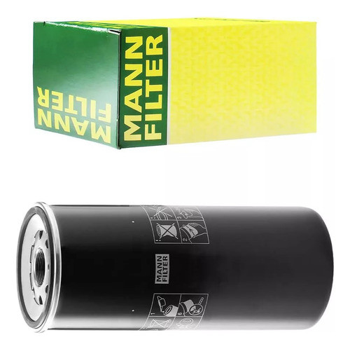 Filtro De Combustible Para Camiones Volvo Renault - Mann 1