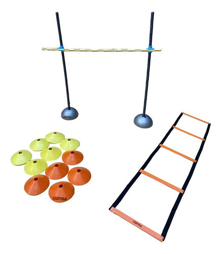 Kit Entrenamiento Coordinación Conos Escalera - 1 - Vera 0