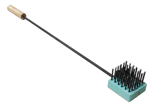 Cepillo Parrillero Accesorio Para Limpiar Parrilla Hierro 0