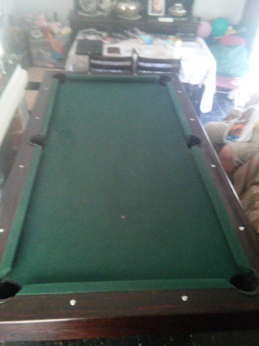 Mesa De Pool Semipro 215 X 115 Madera Maciza Pino 1